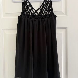 Millau Black Mini Dress